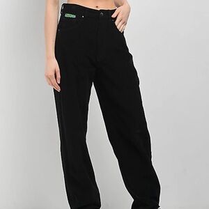 Empyre Black Baggy Corduroy Skate Pants